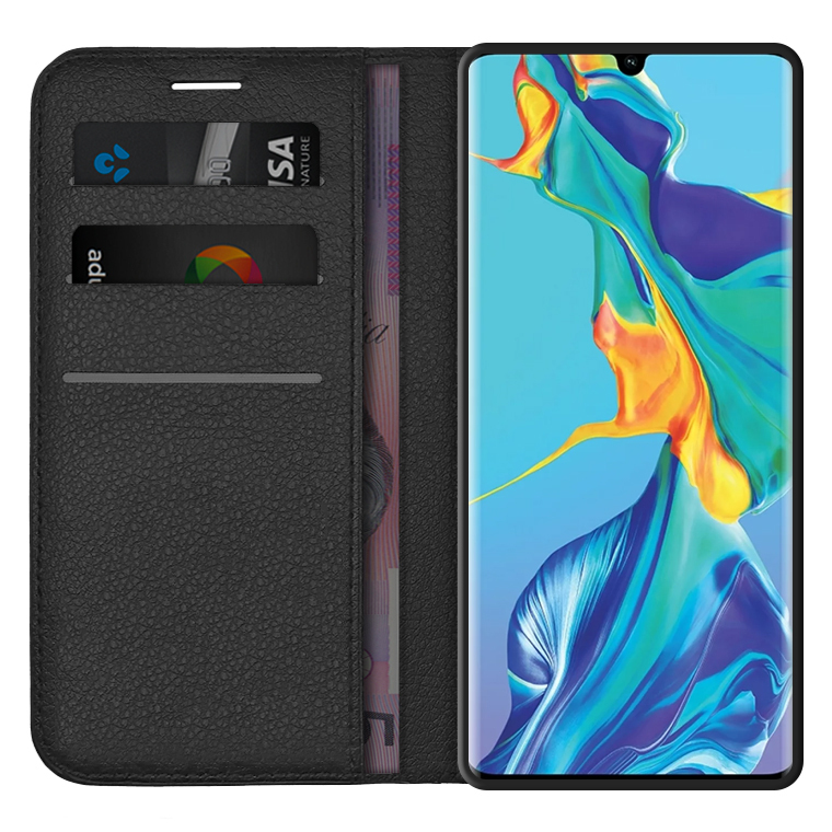 Wallet Cover for Huawei P30 Business Gifts Leather Case Compatible with Huawei P30 with Extra Waterproof Case Pouch 